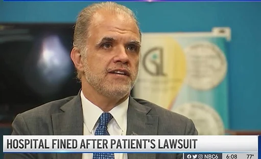 Hospital fined after patient's lawsuit